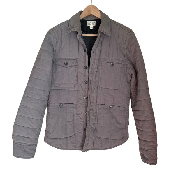 Converse All Stare Jackets Women's Small Quilted Gray Lightweight Quilt Jacket - Picture 12 of 12